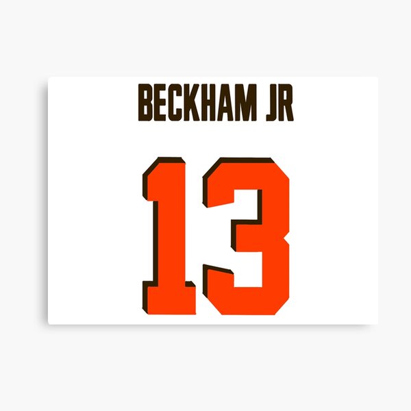 Odell Beckham Jr Jersey Sticker for Sale by cbaunoch