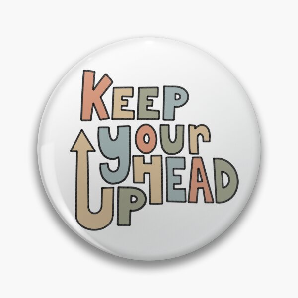 Item preview, keep your head up designed and sold by crafty.chlo.