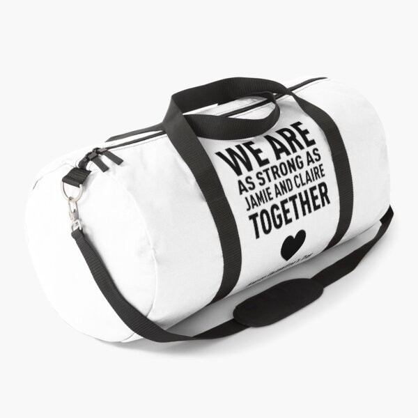 Item preview, We Are as Strong as Jamie and Claire Together! (Valentine's Day Edition) - Black designed and sold by FilipeFerreira.