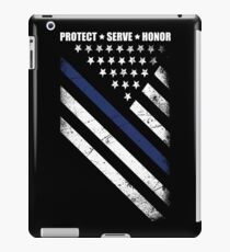 The thin blue line iPad Case/Skin