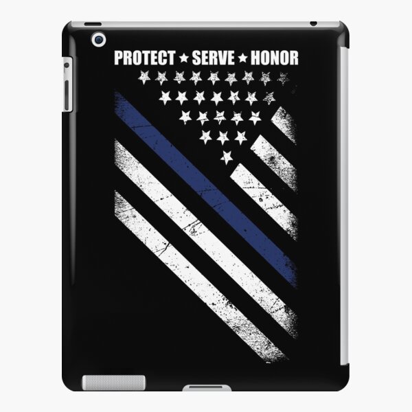 The thin blue line iPad Snap Case