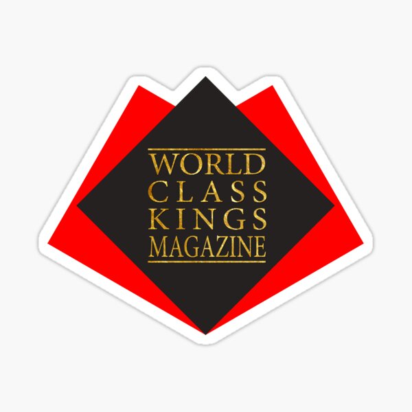 World Class Brand Logo with World Class Kings Magazine Text Sticker