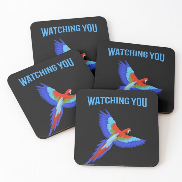 Item preview, Parrot Watching You Shirt designed and sold by devonnen.