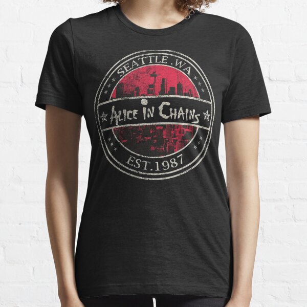 Seattle Wa Alice In Chains Est.1987 Essential T-Shirt