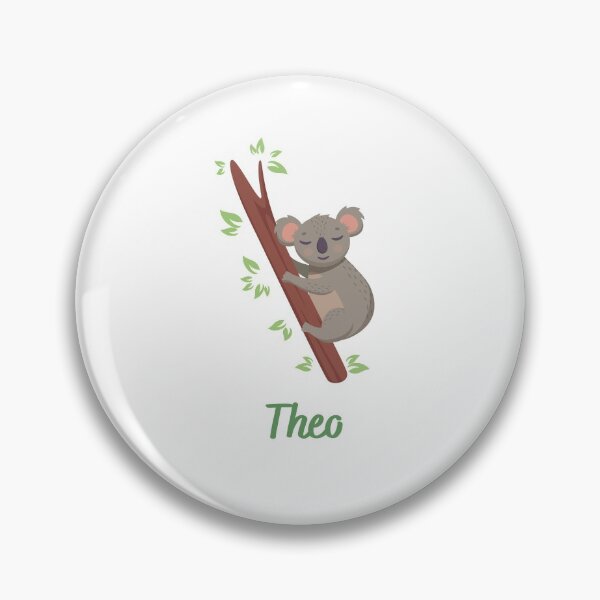 Item preview, Theo Personalised Boys Name Koala Print designed and sold by melbournegirl.