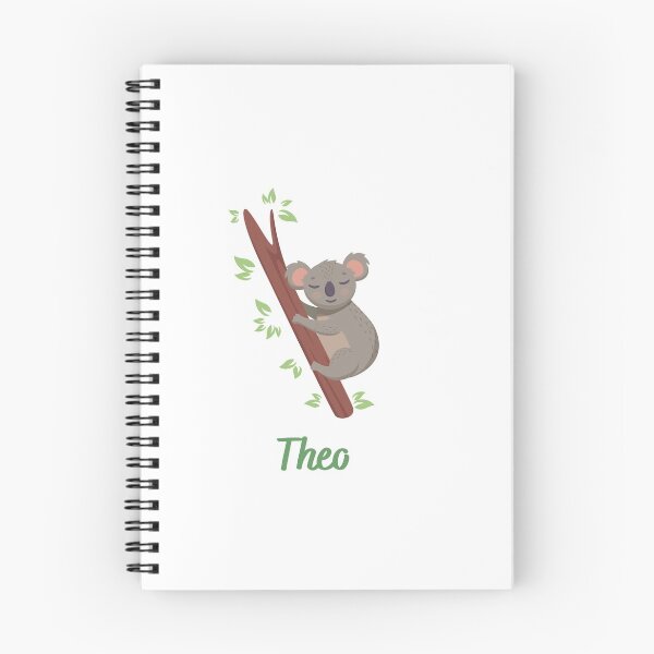 Item preview, Theo Personalised Boys Name Koala Print designed and sold by melbournegirl.