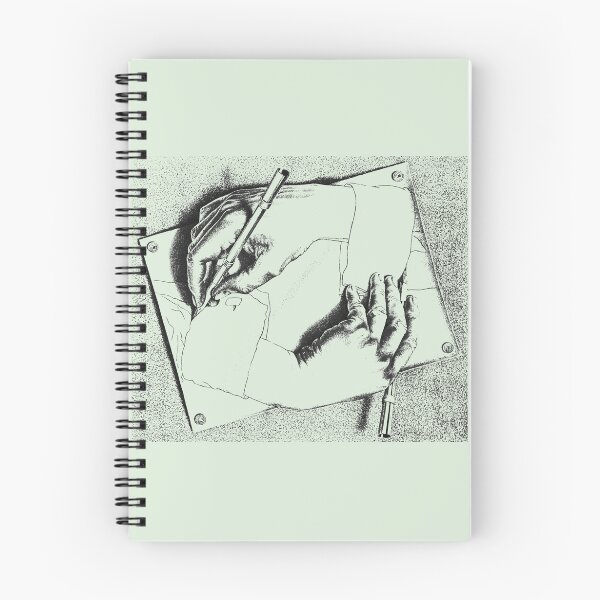 Item preview, Souvenir from Netherlands - Escher's hands designed and sold by EnjoyRiot.