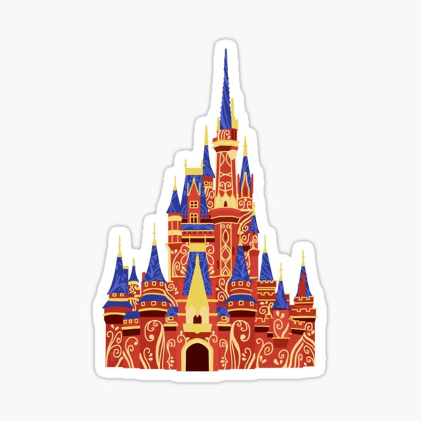 Magic Kingdom Happily Ever After Castle Sticker