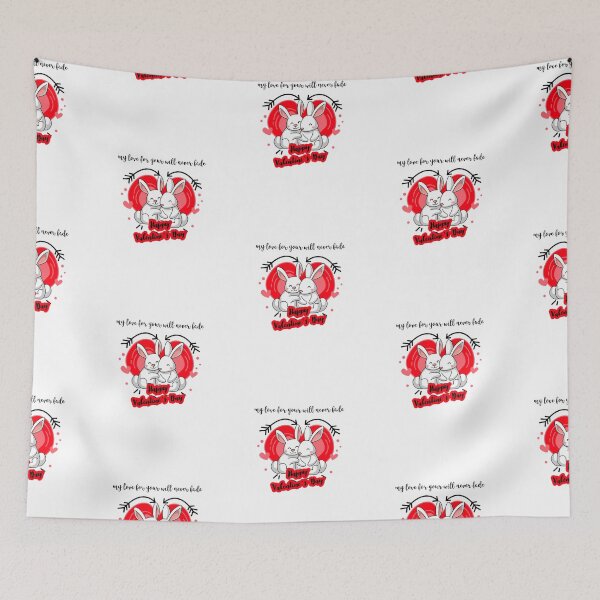 Item preview, happy valentine day, my love for you, forever, will never fade designed and sold by helkav.