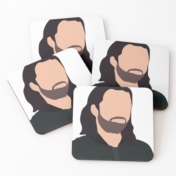 Artikelvorschau, Minimalistisches Porträt von Bucky Barnes entworfen und verkauft von lauren paulin.