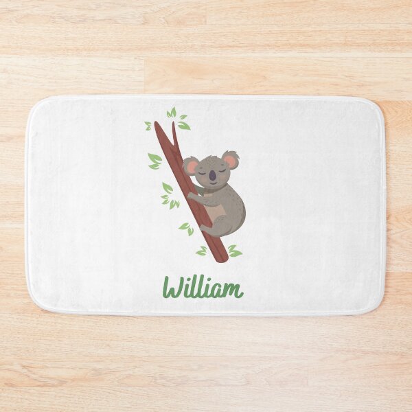 Item preview, William Personalised Boys Name Koala Print designed and sold by melbournegirl.