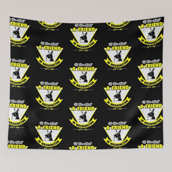 Item preview, Friend in Washington Get A Dog designed and sold by teamph.