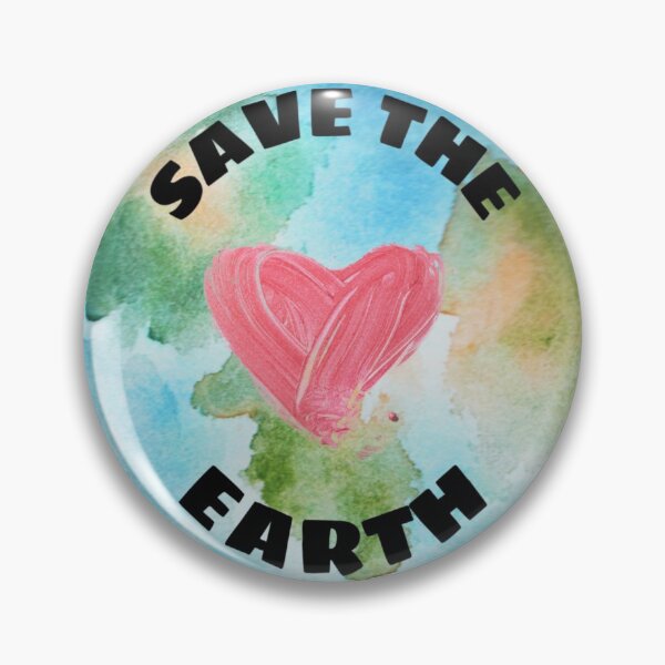 Item preview, Save the Earth with heart designed and sold by hallysdesigns.