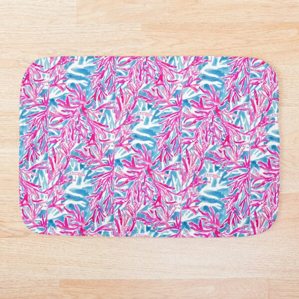 lilly pulitzer print Bath Mat