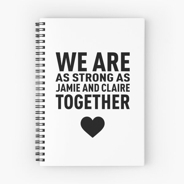 Item preview, We Are as Strong as Jamie and Claire Together! - Black designed and sold by FilipeFerreira.