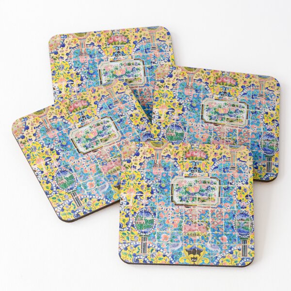 Item preview, Decorative Ceramic Tilework Wall Golestan Palace  designed and sold by paradiskt.