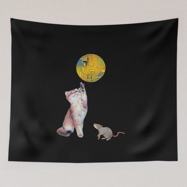 Item preview, Bitcoin Crypto Kitty  designed and sold by Lizzie May.