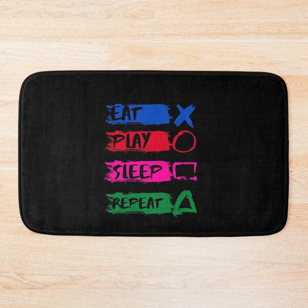 Item preview,  Next Gen Console l Painting Video Game Apparel l PS Gamer Apparel l PS Collection l PS Eat Play Repeat Sleep Vertical designed and sold by T1337.
