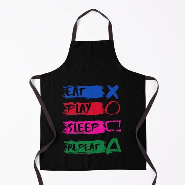 Item preview, Next Gen Console l Painting Video Game Apparel l PS Gamer Apparel l PS Collection l PS Eat Play Repeat Sleep Vertical designed and sold by T1337.