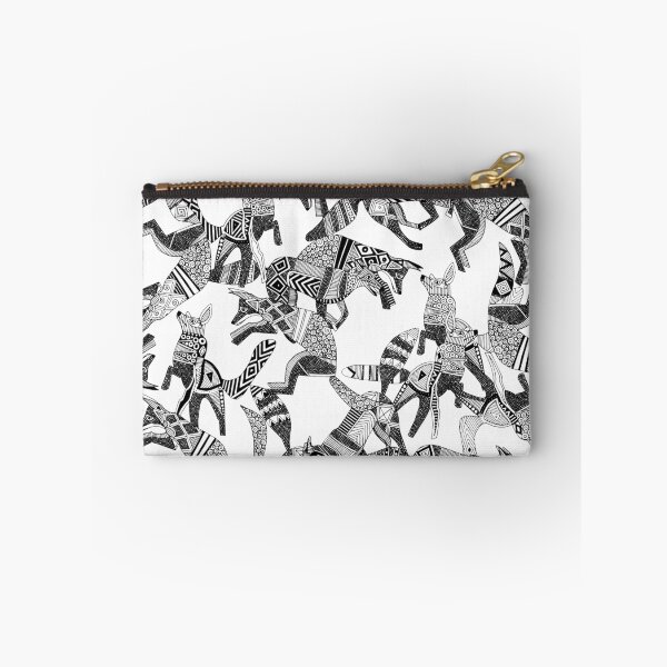 Item preview, woodland fox party black white designed and sold by scrummy.