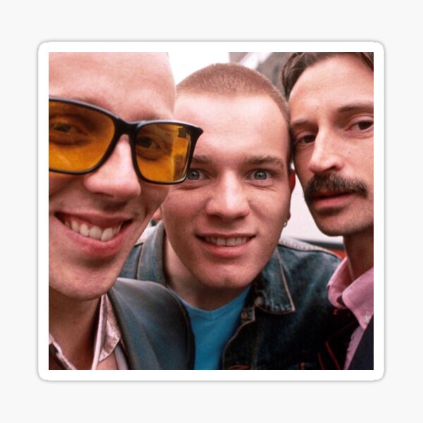 Trainspotting Pegatina