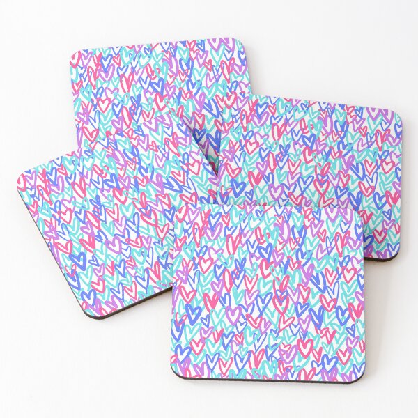 Item preview, Preppy Heart Collage designed and sold by Midlane Designs.
