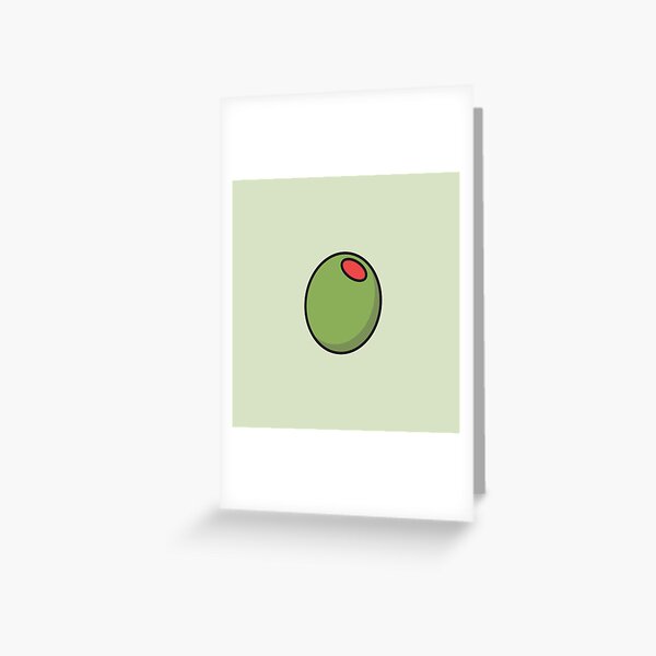 Item preview, Cute Olive Icon designed and sold by ennbe.