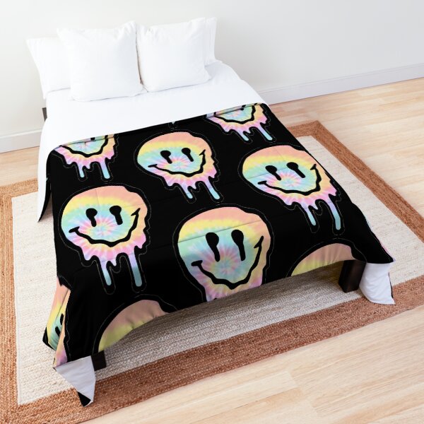 Item preview, Tie Dye Drippy Smiley Face designed and sold by samantha brachman.