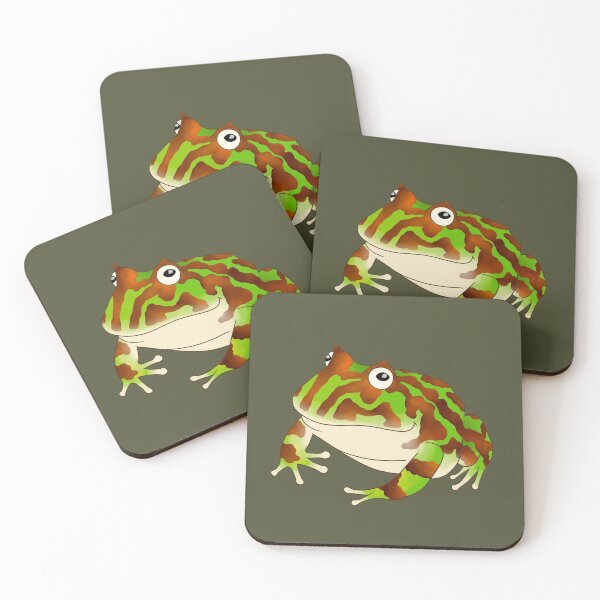Item preview, Green "Normal" Pacman Frog designed and sold by anacecilia.