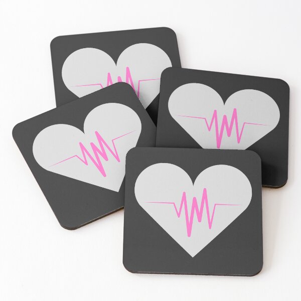Item preview, Heart & Beat - Steel & Rose designed and sold by miTeless seDign.