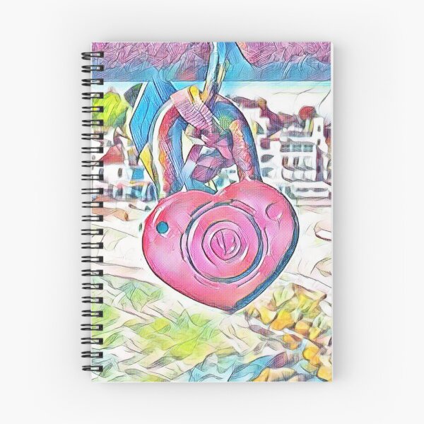 Item preview, GALATHI Valentine Bridge Love Lock Pink - Valentine designed and sold by Galathi Designs.