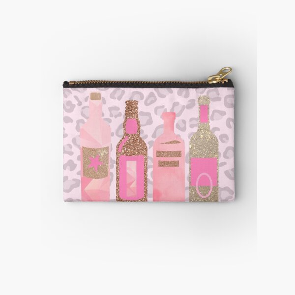 Item preview, pink alc bottles cheetah print designed and sold by Julia Santos.