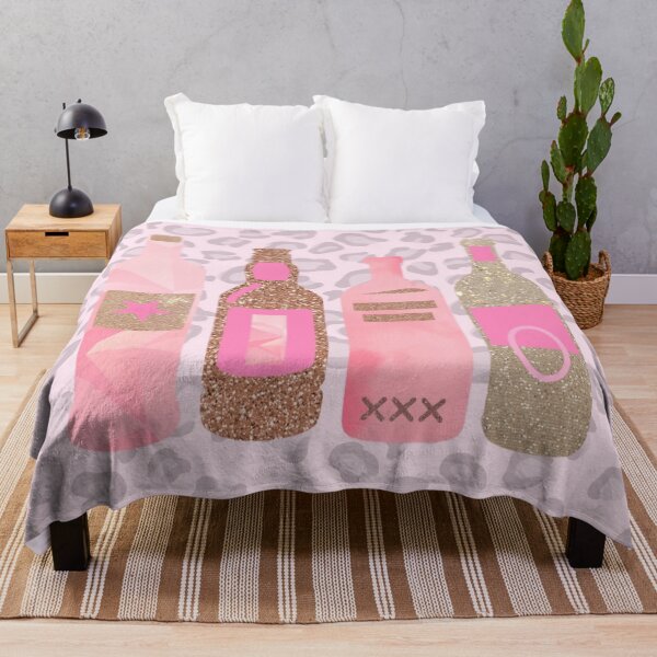 Item preview, pink alc bottles cheetah print designed and sold by Julia Santos.