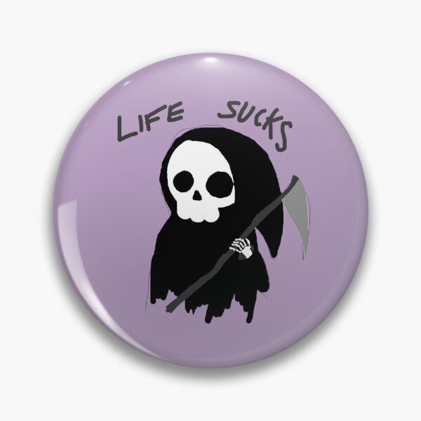 Item preview, Life Sucks (Purple) designed and sold by MidnightSparrow.