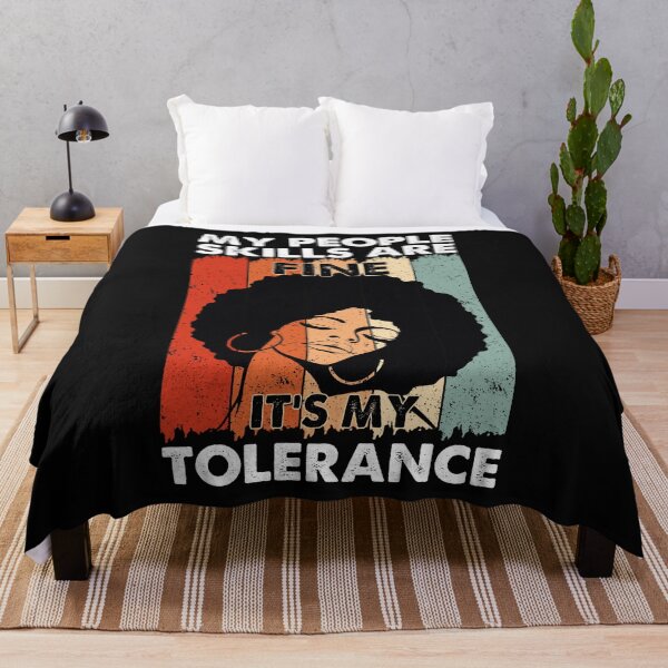 Item preview, Vintage Black Girl My People Skills Are Fine It's My Tolerance designed and sold by AlisonWalsh24.