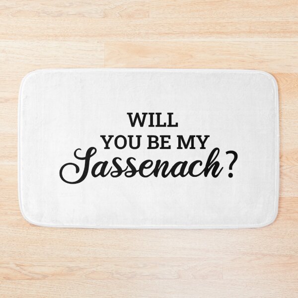 Item preview, Will You Be My Sassenach? - Black designed and sold by FilipeFerreira.