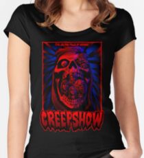 Five Jolting Tales of Horror! Women's Fitted Scoop T-Shirt