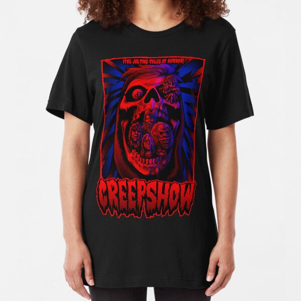 Five Jolting Tales of Horror! Slim Fit T-Shirt
