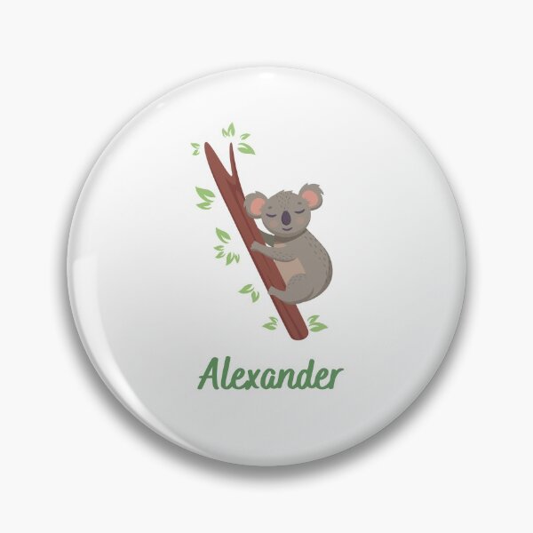 Item preview, Alexander Boys Name Koala Print designed and sold by melbournegirl.