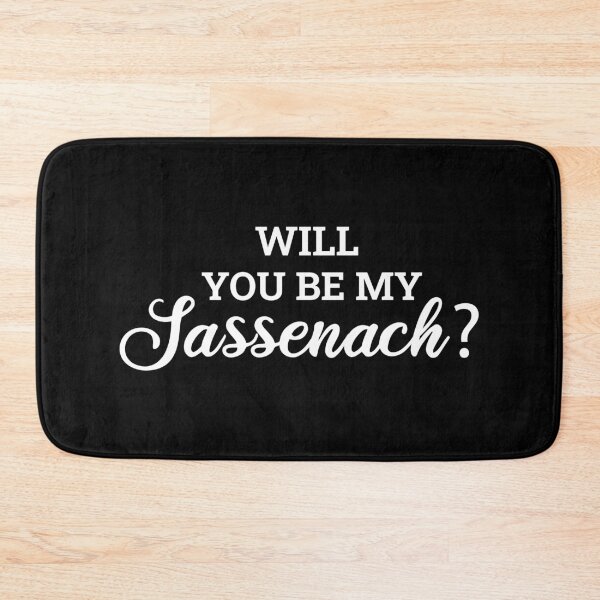 Item preview, Will You Be My Sassenach? - White designed and sold by FilipeFerreira.