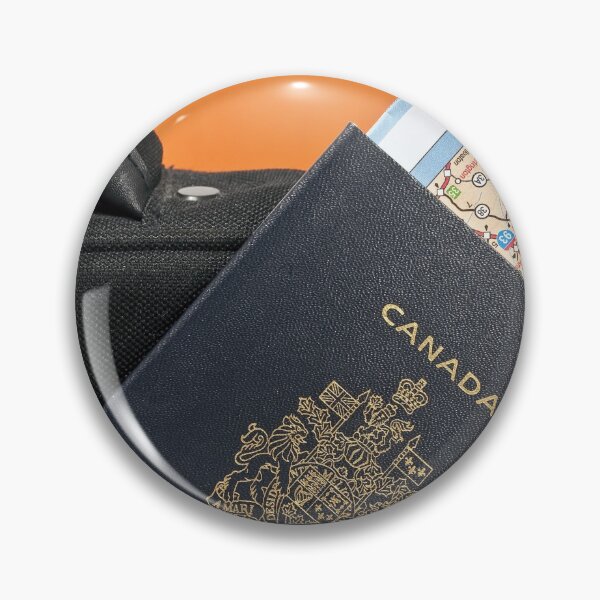Item preview, Canadian passport and map. designed and sold by FER737NG.