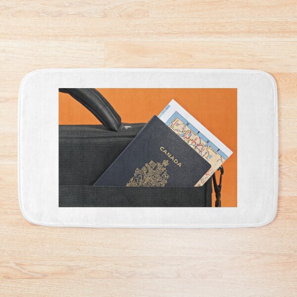 Item preview, Canadian passport and map. designed and sold by FER737NG.