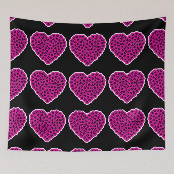 Item preview, Dog Paw Print Heart designed and sold by ihebwkqh17.