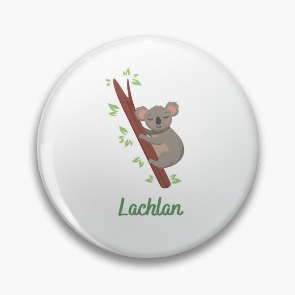 Item preview, Lachlan Boys Name Koala Print designed and sold by melbournegirl.