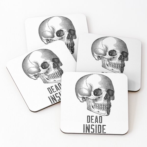 Item preview, Dead Inside Skull designed and sold by Wachi-A.