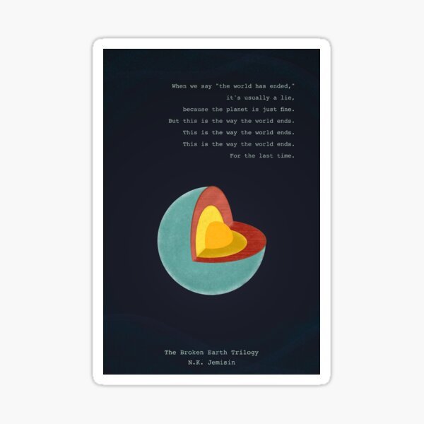 Item preview, The End - The Fifth Season designed and sold by vgreen3.
