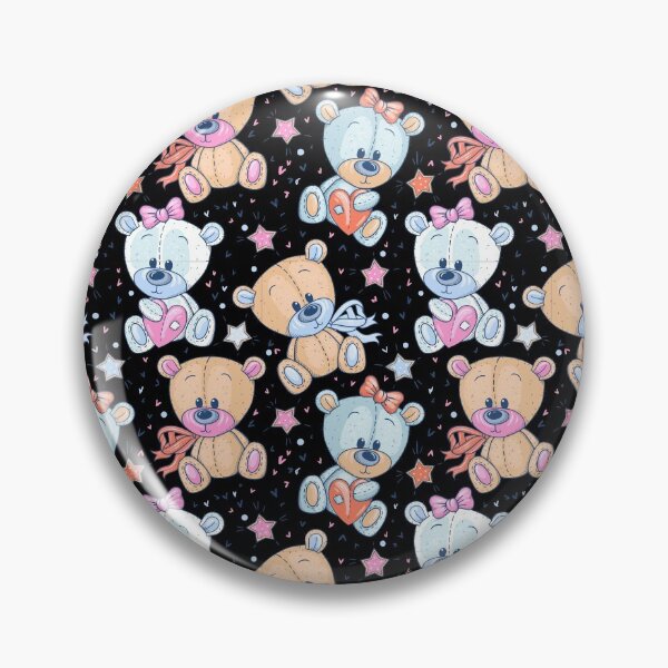 Item preview, Teddy Bear Pattern designed and sold by BeSassy.