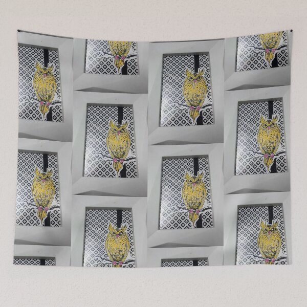 Item preview, Yellow Owl designed and sold by sivan ilan-shalev.