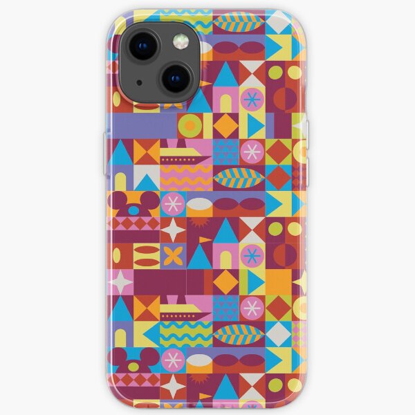 Retro Color Blocks iPhone Soft Case