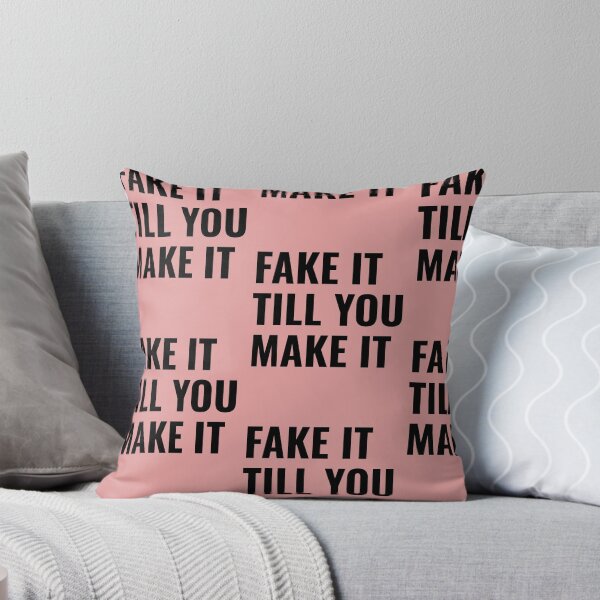 Item preview,  Fake it till you make it Shirts With Quotes gift  designed and sold by Reroreemy.